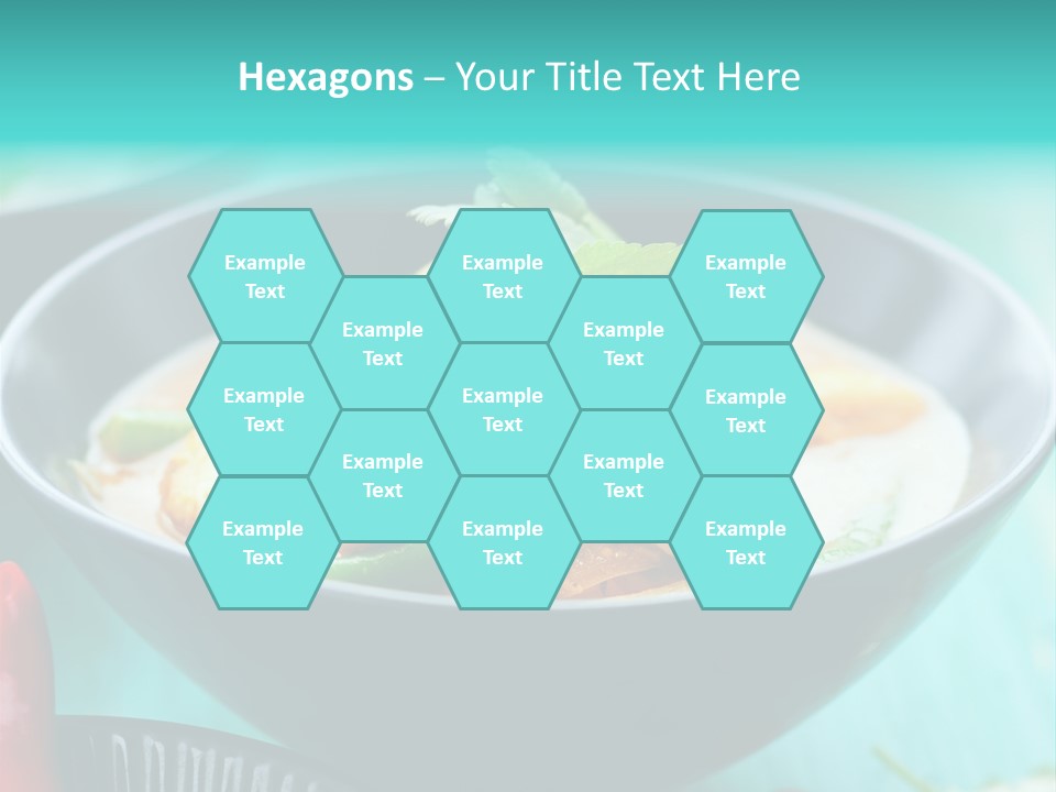 Colorful Pepper Stew PowerPoint Template