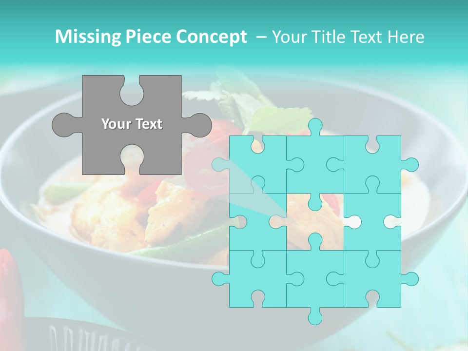 Colorful Pepper Stew PowerPoint Template