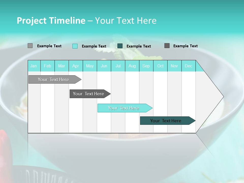 Colorful Pepper Stew PowerPoint Template