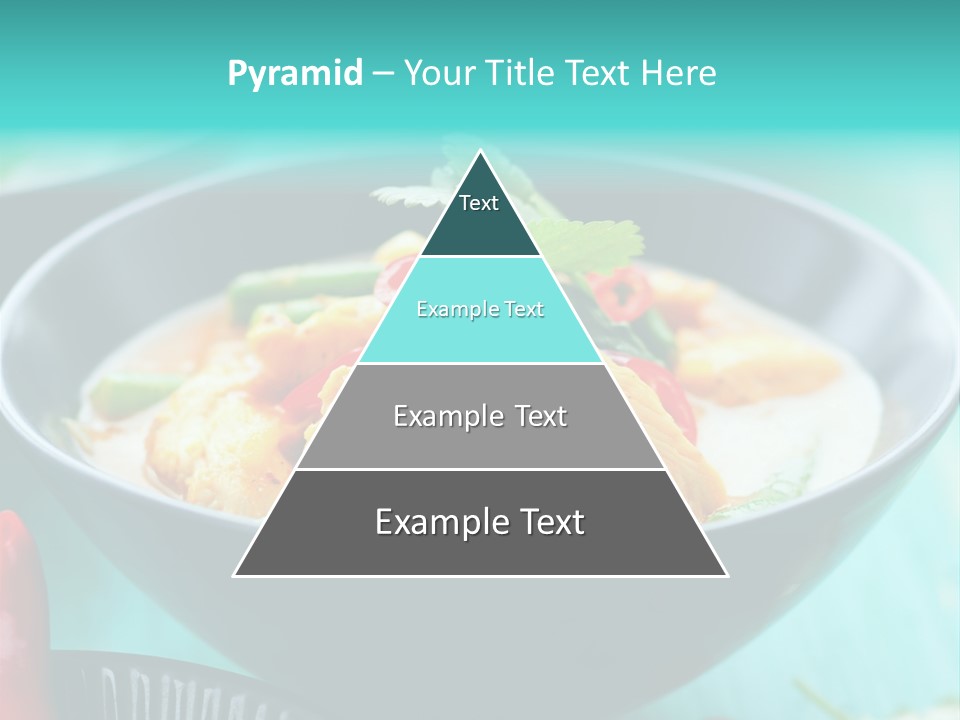 Colorful Pepper Stew PowerPoint Template