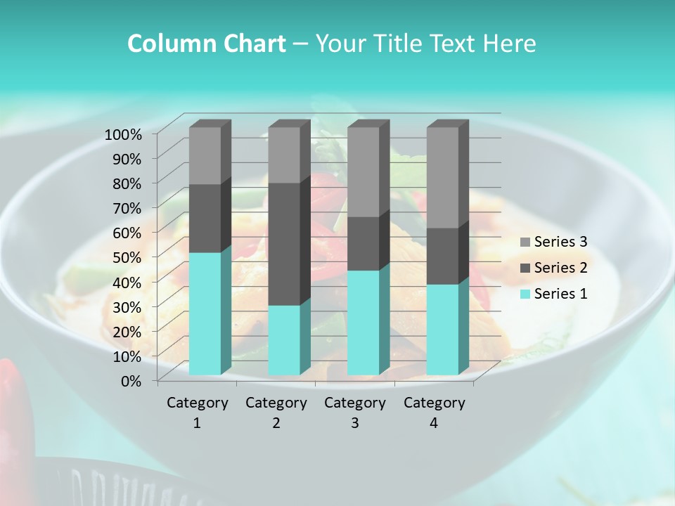 Colorful Pepper Stew PowerPoint Template