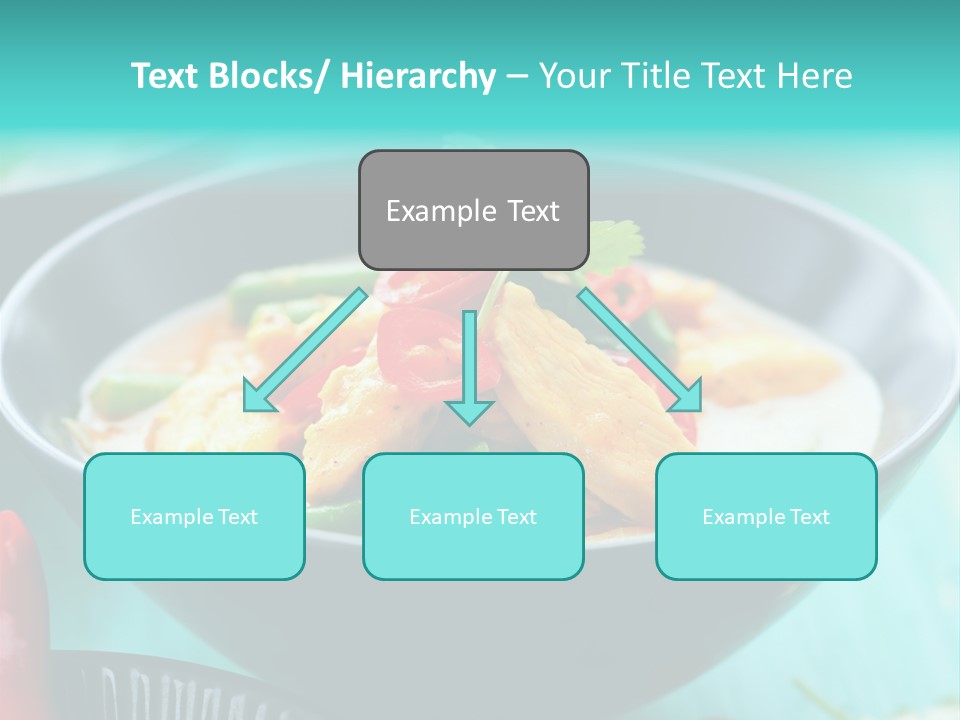 Colorful Pepper Stew PowerPoint Template