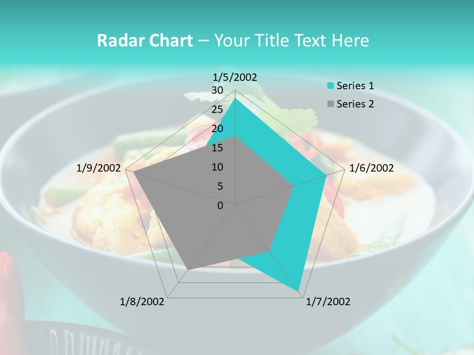 Colorful Pepper Stew PowerPoint Template