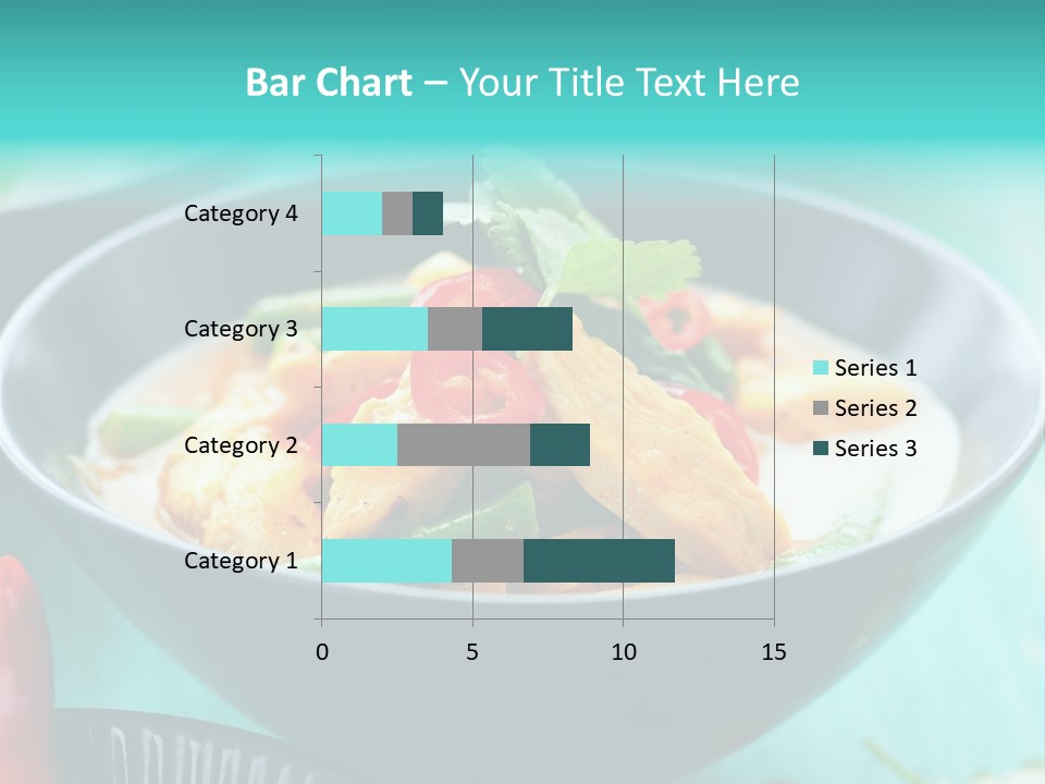 Colorful Pepper Stew PowerPoint Template