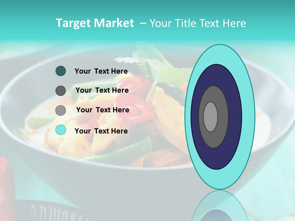 Colorful Pepper Stew PowerPoint Template