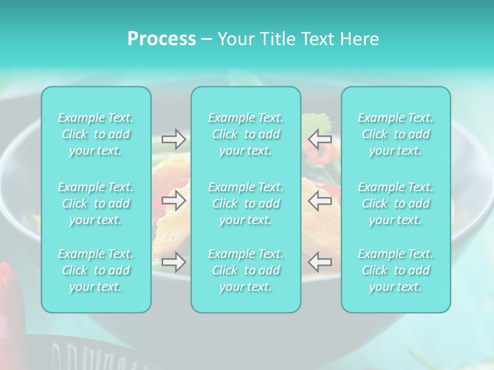 Colorful Pepper Stew PowerPoint Template