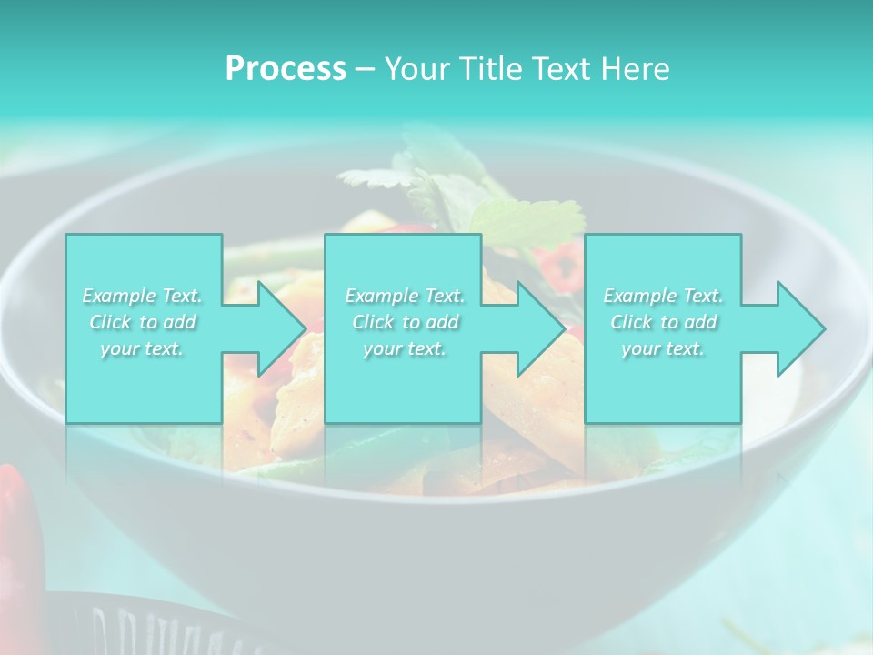 Colorful Pepper Stew PowerPoint Template