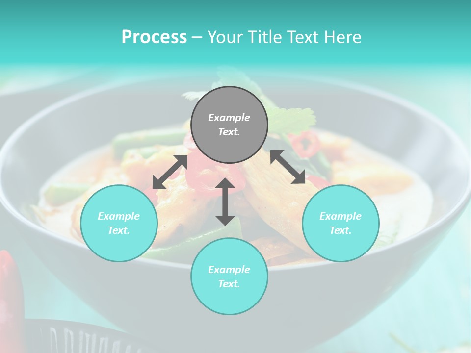 Colorful Pepper Stew PowerPoint Template