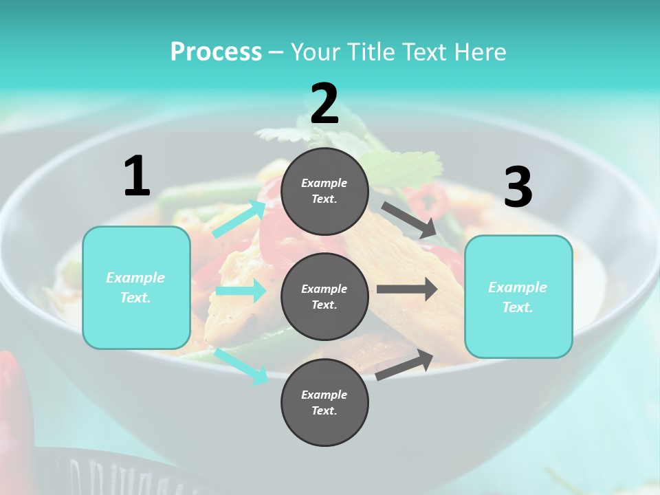 Colorful Pepper Stew PowerPoint Template