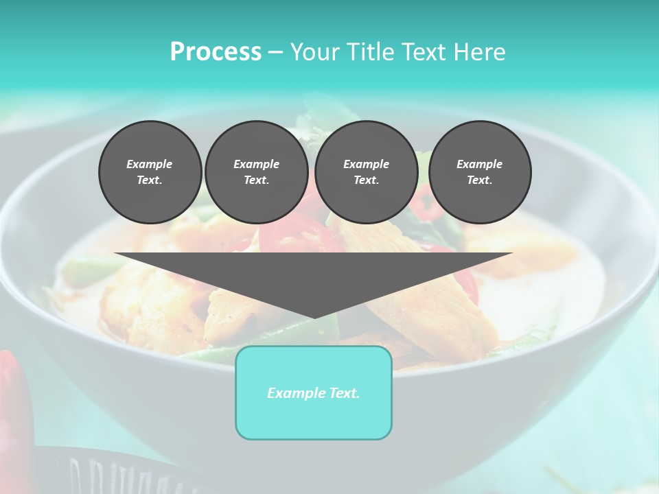 Colorful Pepper Stew PowerPoint Template
