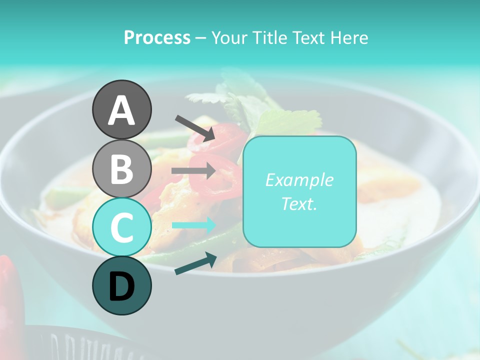 Colorful Pepper Stew PowerPoint Template