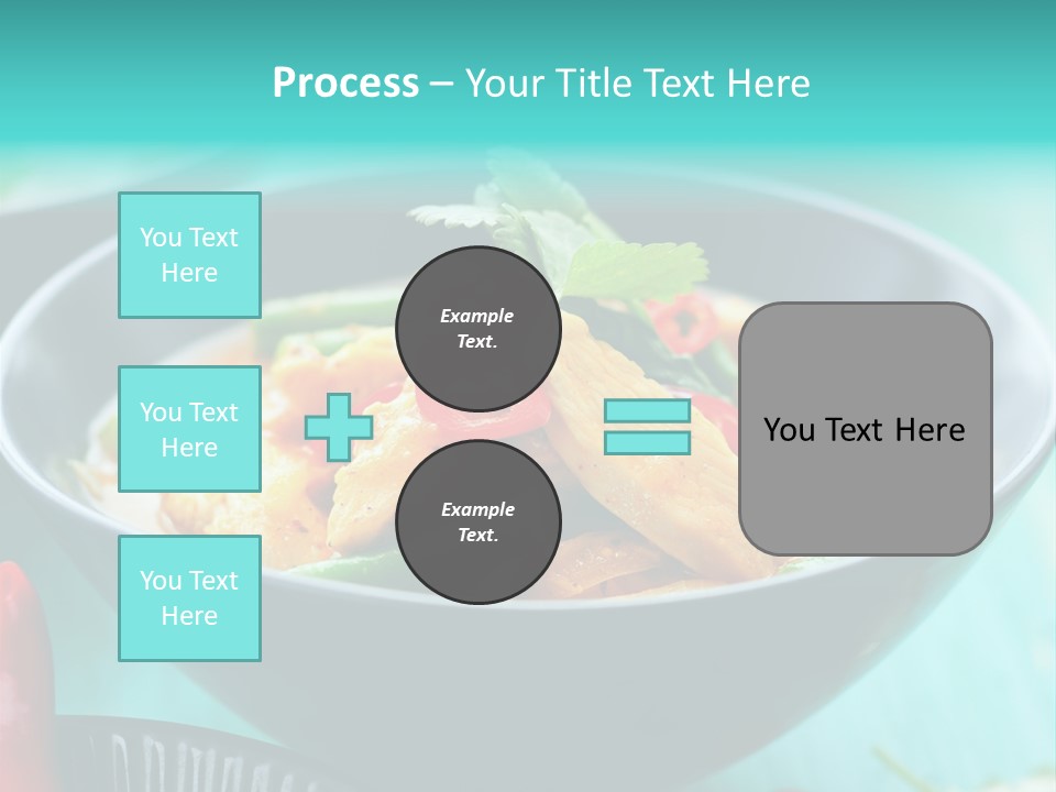 Colorful Pepper Stew PowerPoint Template