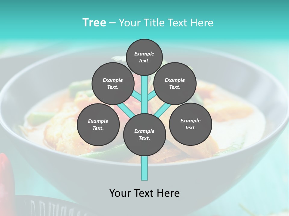 Colorful Pepper Stew PowerPoint Template