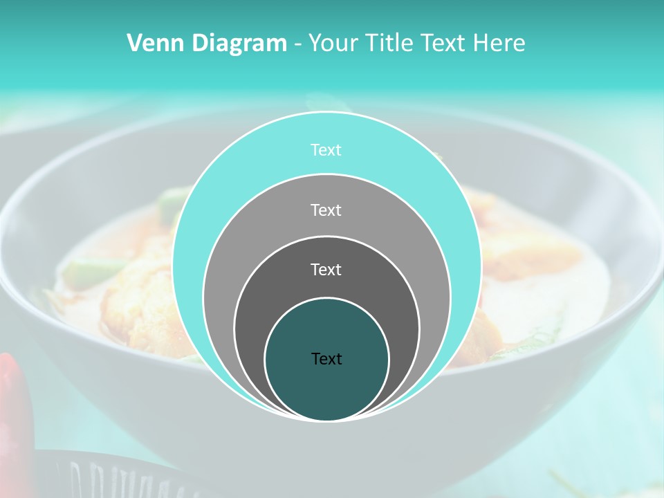 Colorful Pepper Stew PowerPoint Template