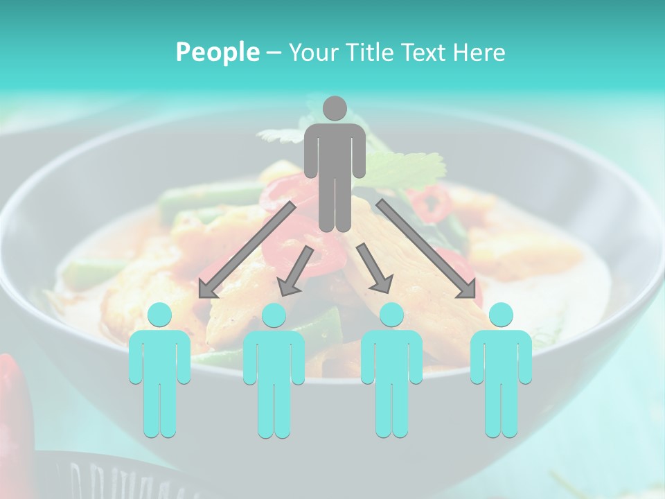 Colorful Pepper Stew PowerPoint Template