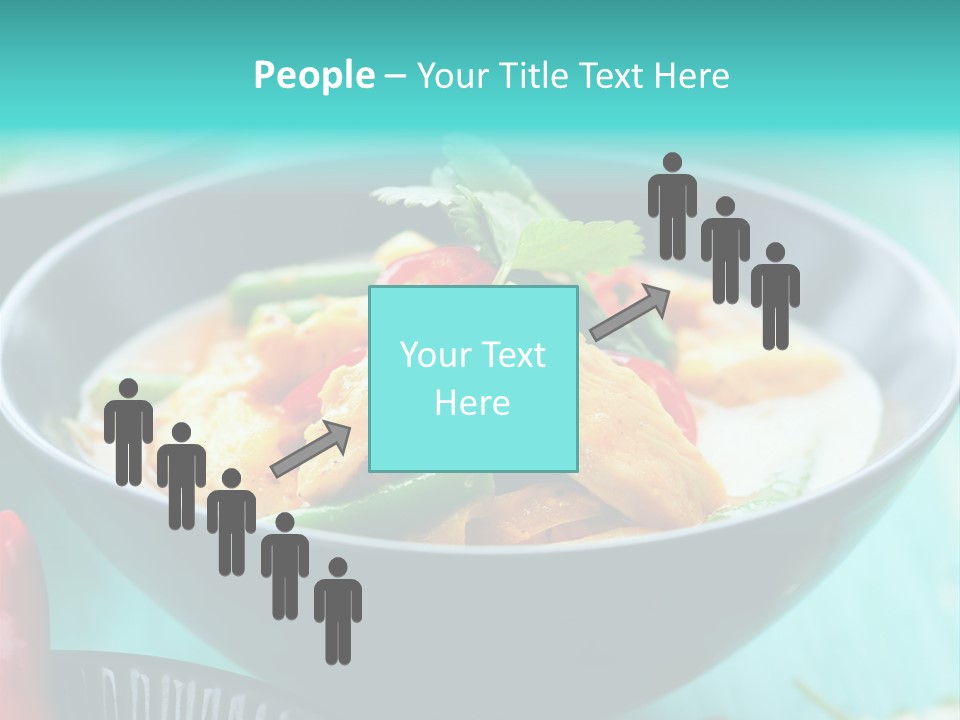 Colorful Pepper Stew PowerPoint Template