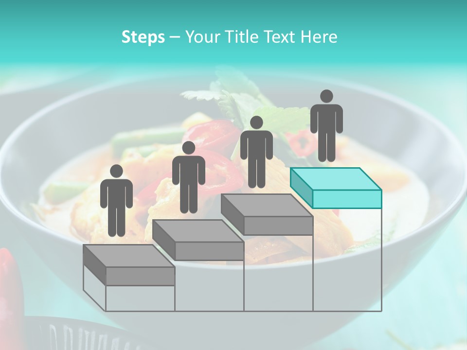Colorful Pepper Stew PowerPoint Template