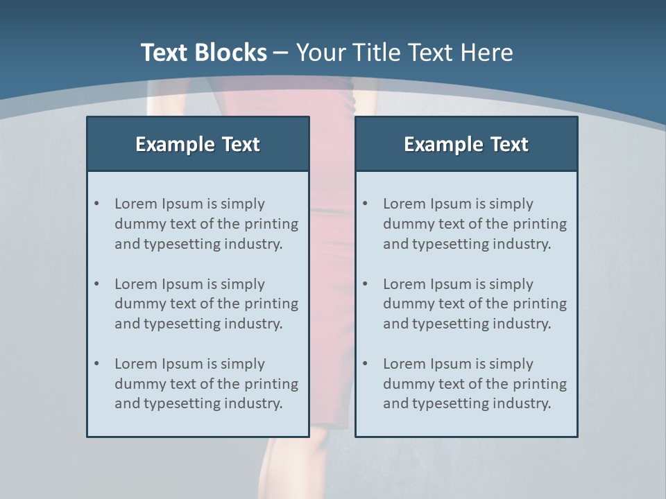 Room Red Style PowerPoint Template