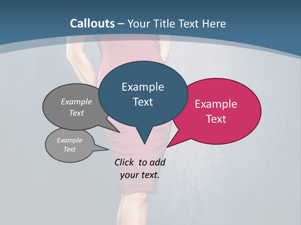 Room Red Style PowerPoint Template