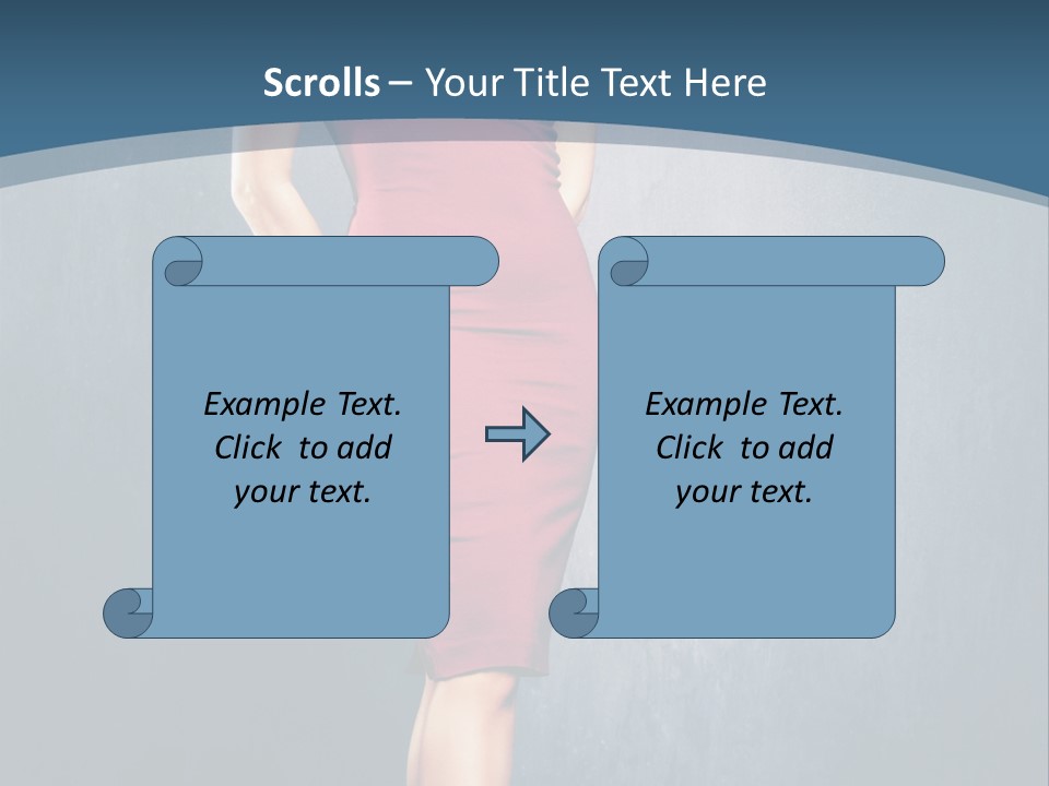 Room Red Style PowerPoint Template