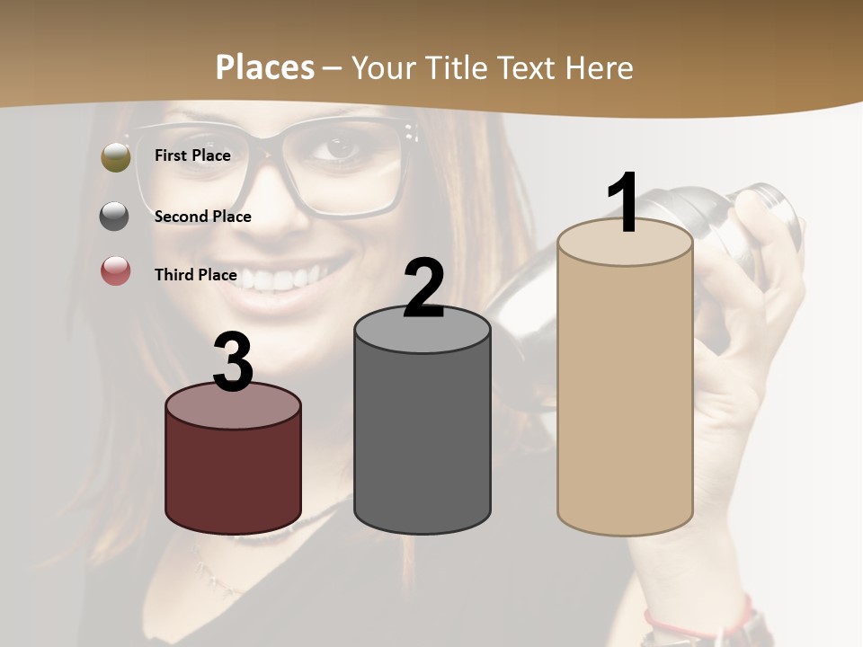 Woman Modern Gorgeous PowerPoint Template