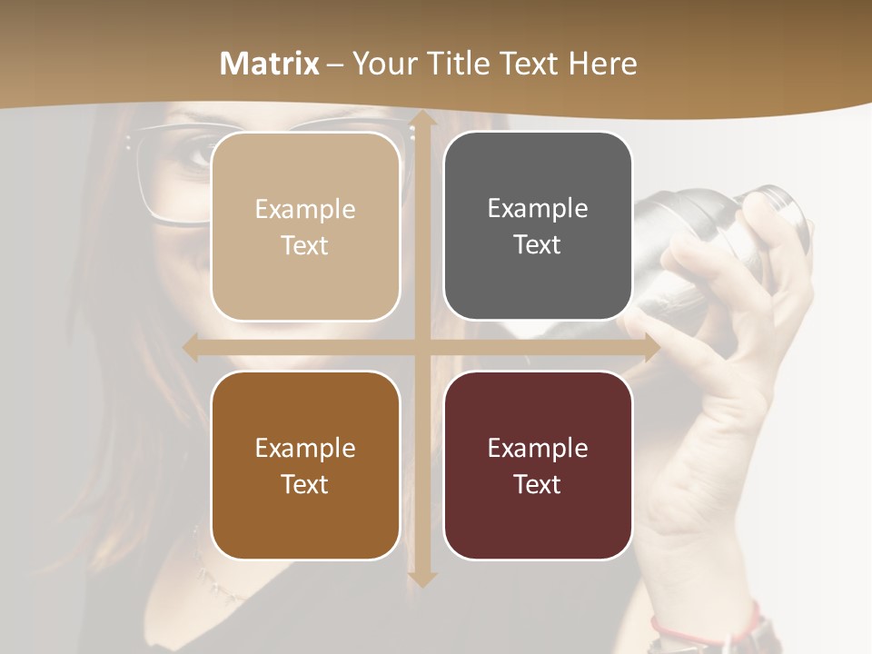 Woman Modern Gorgeous PowerPoint Template