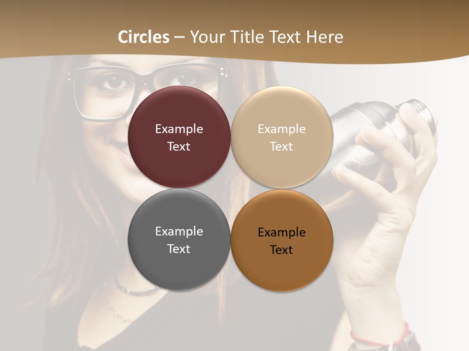 Woman Modern Gorgeous PowerPoint Template