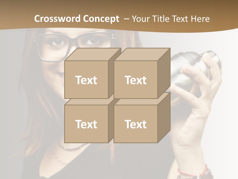 Woman Modern Gorgeous PowerPoint Template
