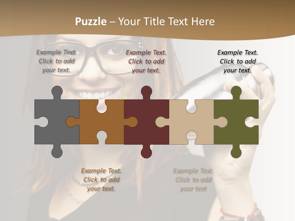 Woman Modern Gorgeous PowerPoint Template