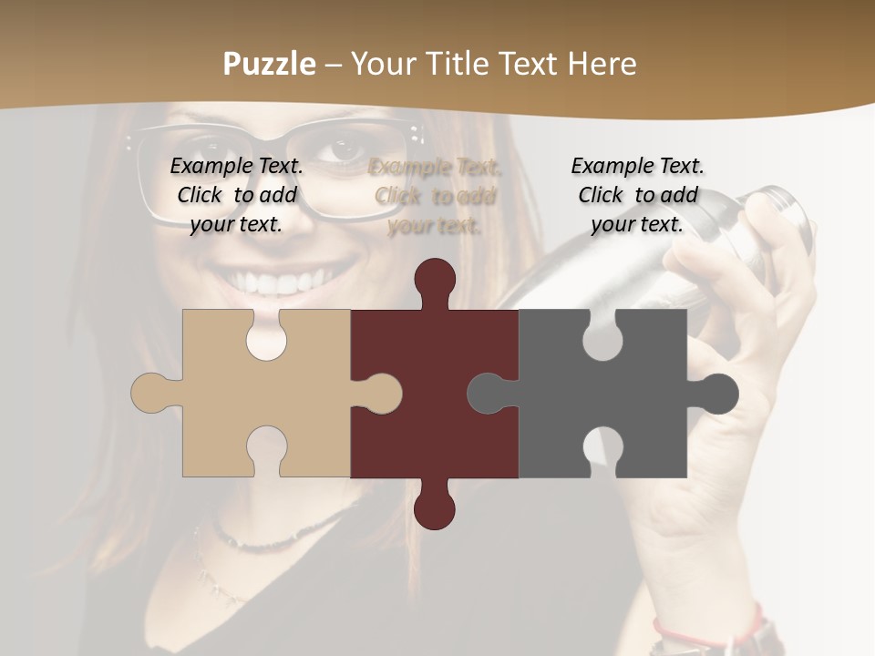 Woman Modern Gorgeous PowerPoint Template