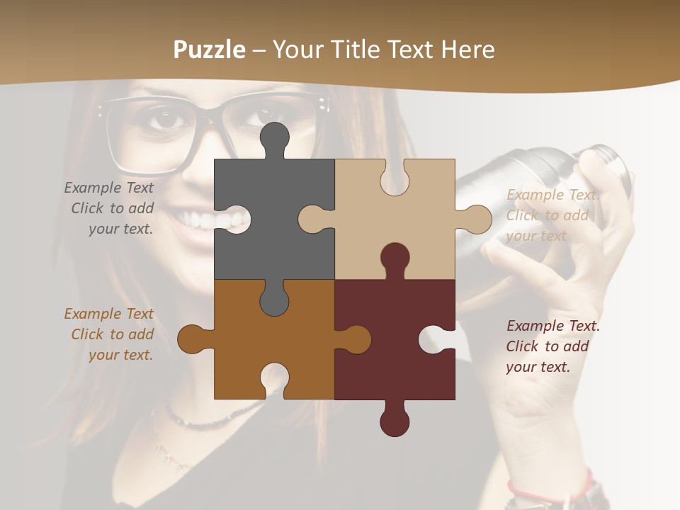 Woman Modern Gorgeous PowerPoint Template