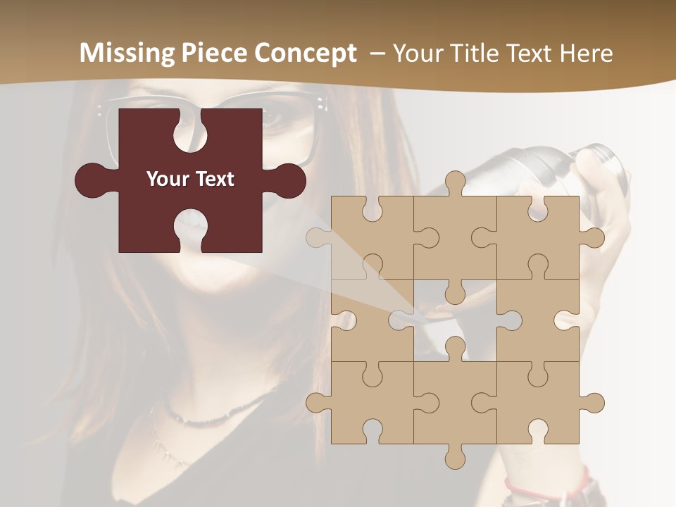 Woman Modern Gorgeous PowerPoint Template