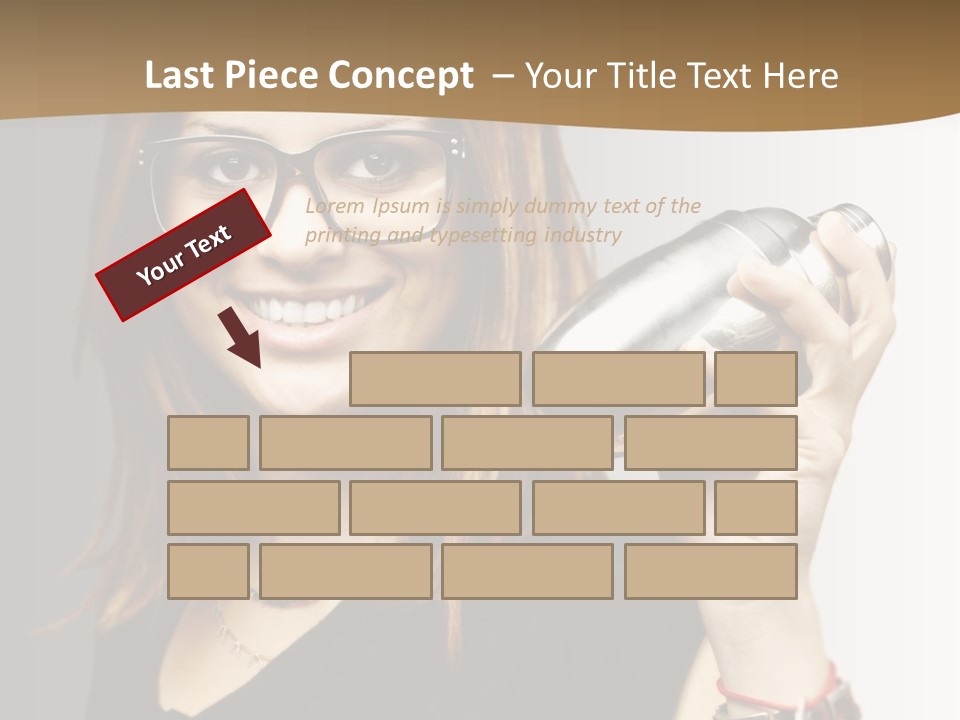 Woman Modern Gorgeous PowerPoint Template