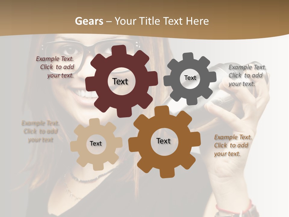 Woman Modern Gorgeous PowerPoint Template