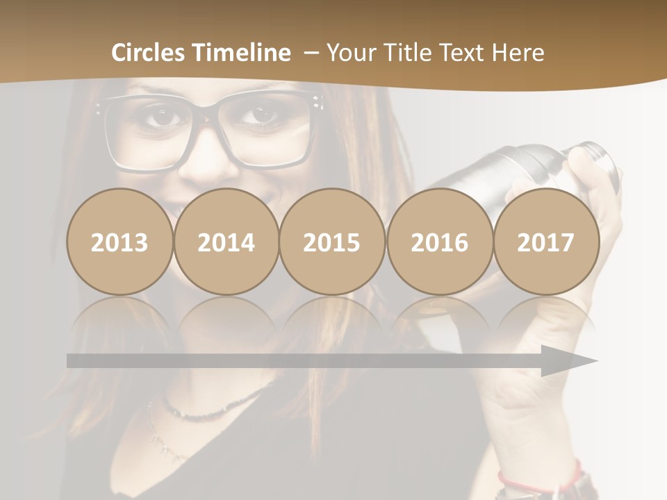 Woman Modern Gorgeous PowerPoint Template