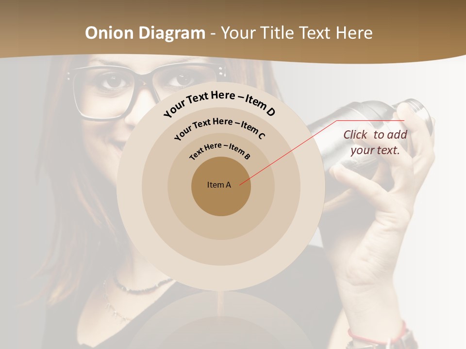 Woman Modern Gorgeous PowerPoint Template