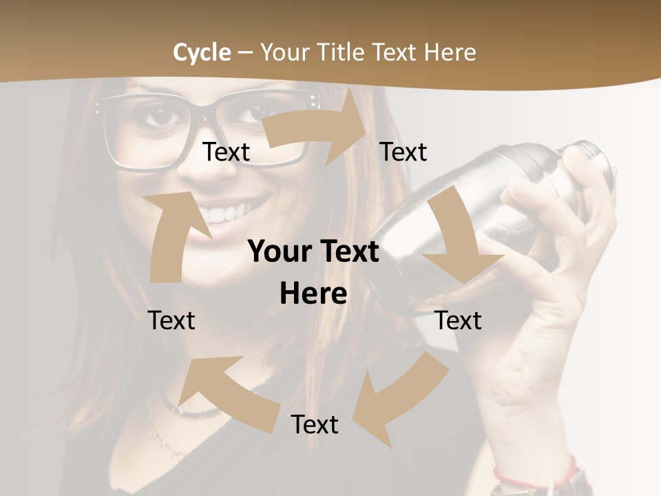 Woman Modern Gorgeous PowerPoint Template