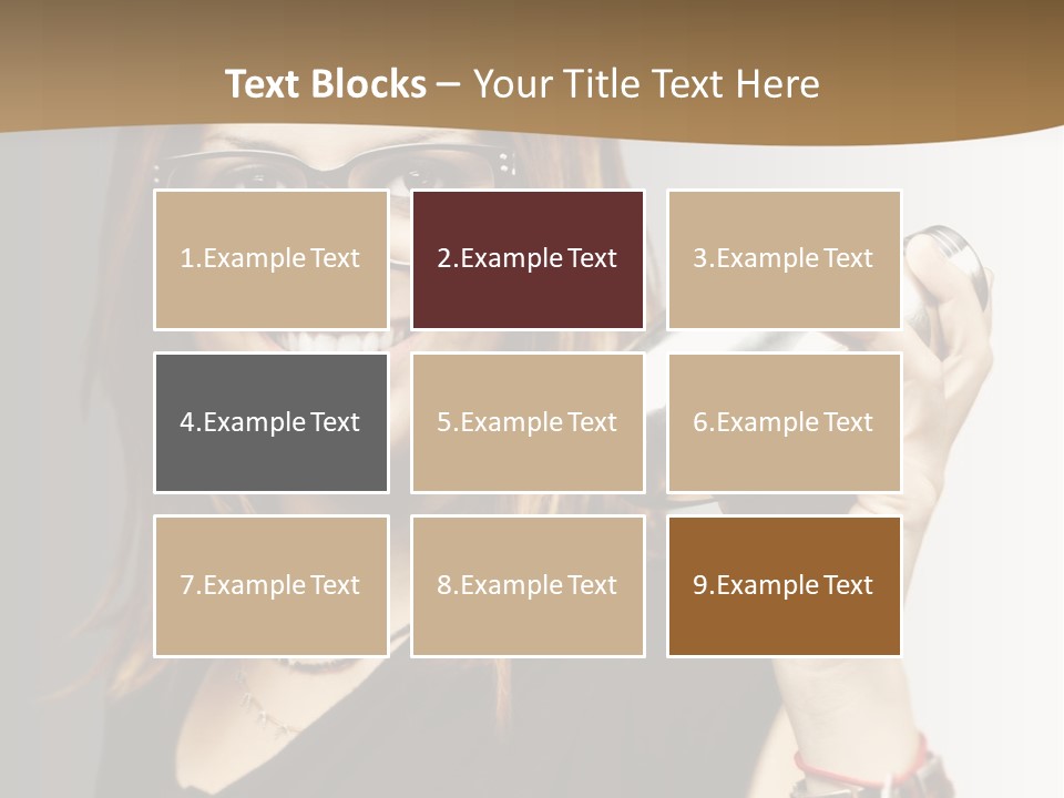 Woman Modern Gorgeous PowerPoint Template