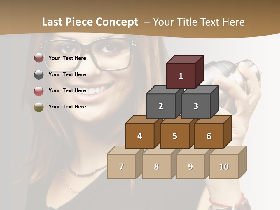 Woman Modern Gorgeous PowerPoint Template