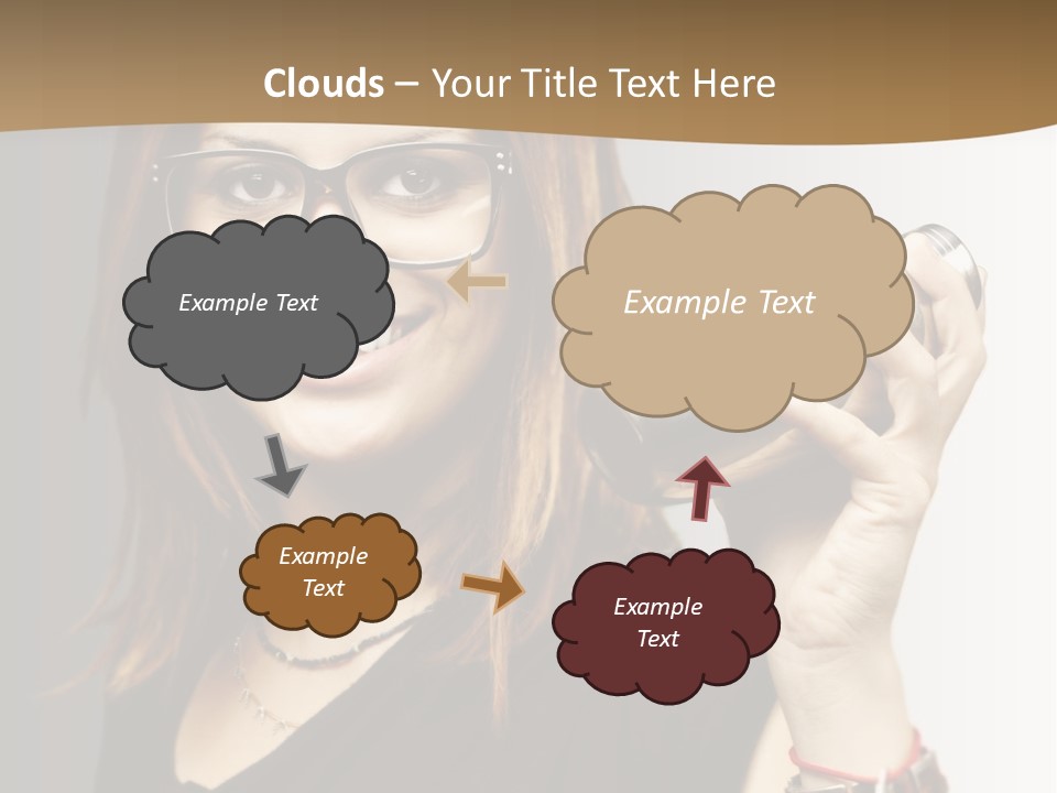 Woman Modern Gorgeous PowerPoint Template