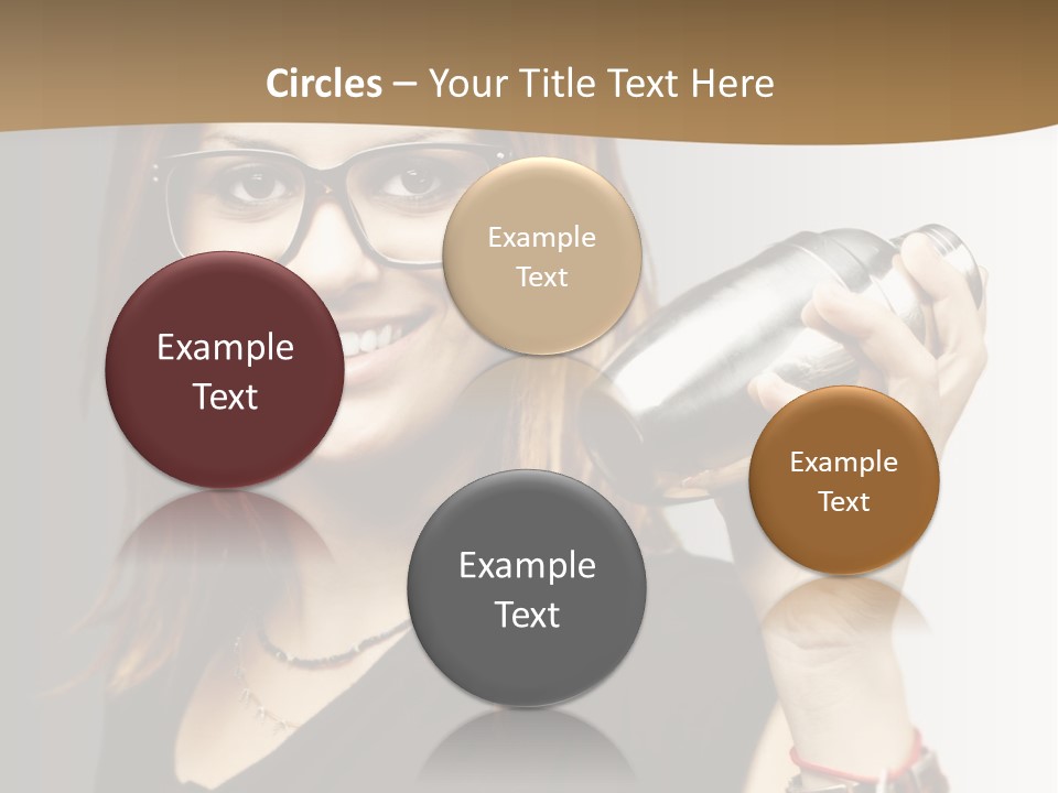 Woman Modern Gorgeous PowerPoint Template