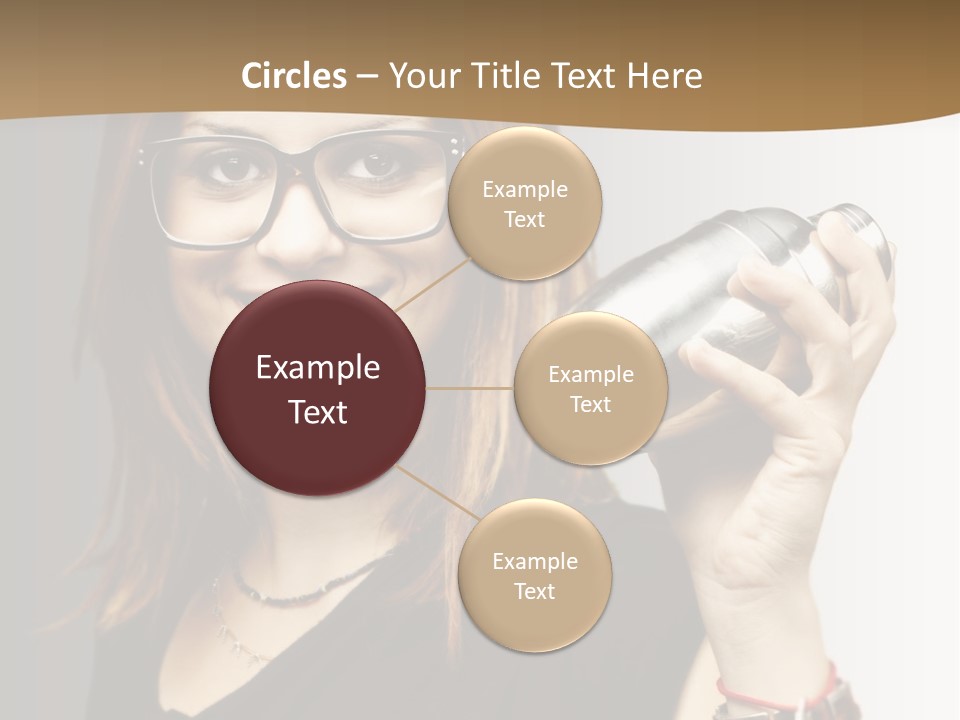 Woman Modern Gorgeous PowerPoint Template