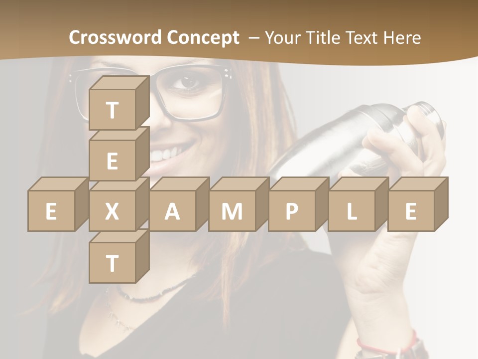 Woman Modern Gorgeous PowerPoint Template