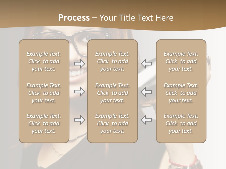 Woman Modern Gorgeous PowerPoint Template