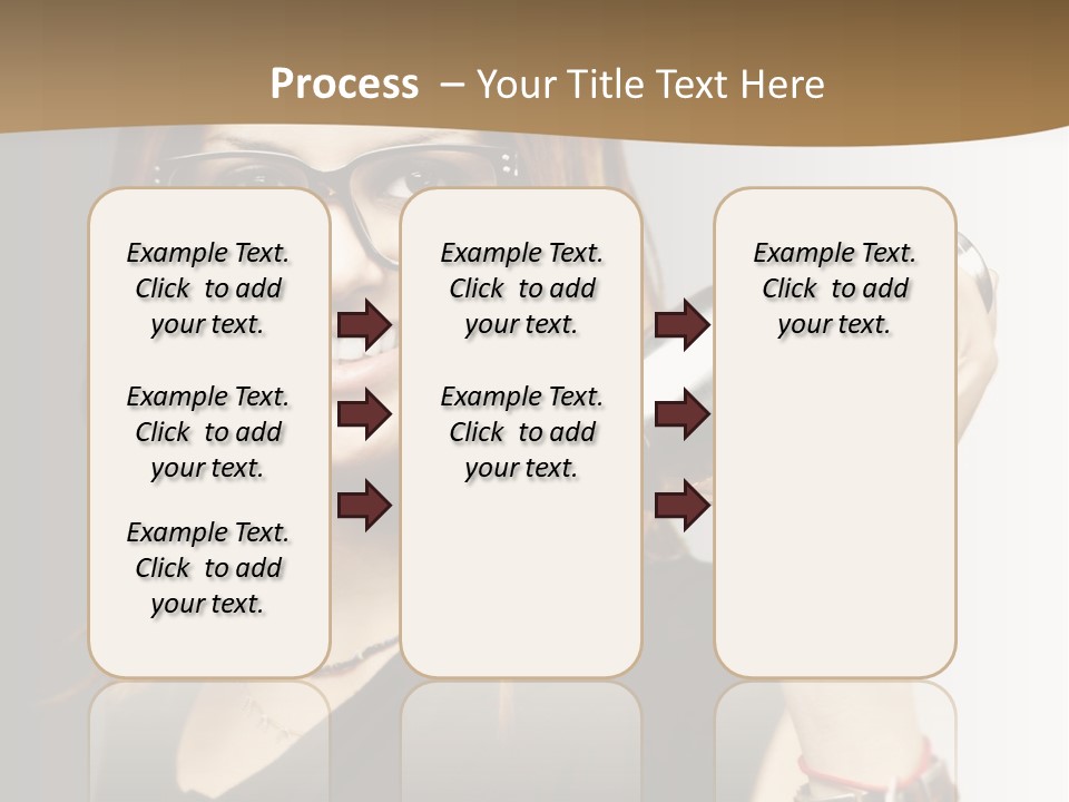 Woman Modern Gorgeous PowerPoint Template