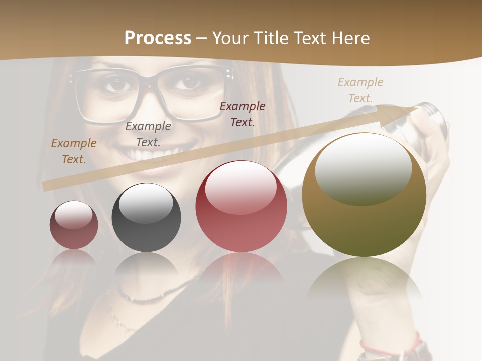 Woman Modern Gorgeous PowerPoint Template