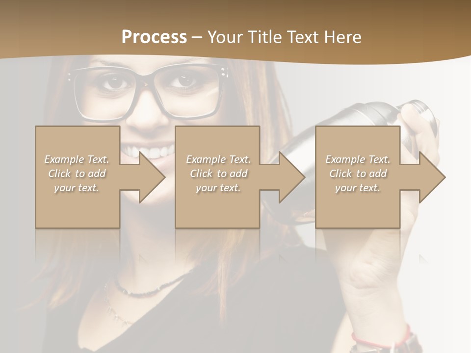 Woman Modern Gorgeous PowerPoint Template
