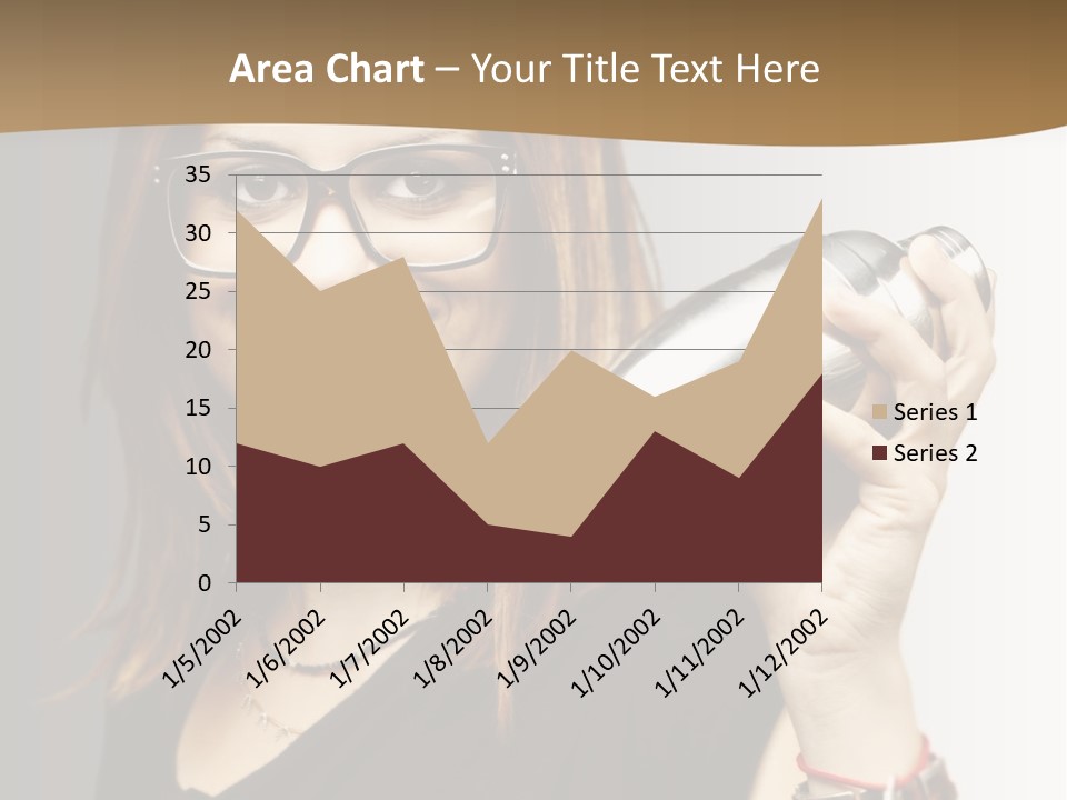 Woman Modern Gorgeous PowerPoint Template