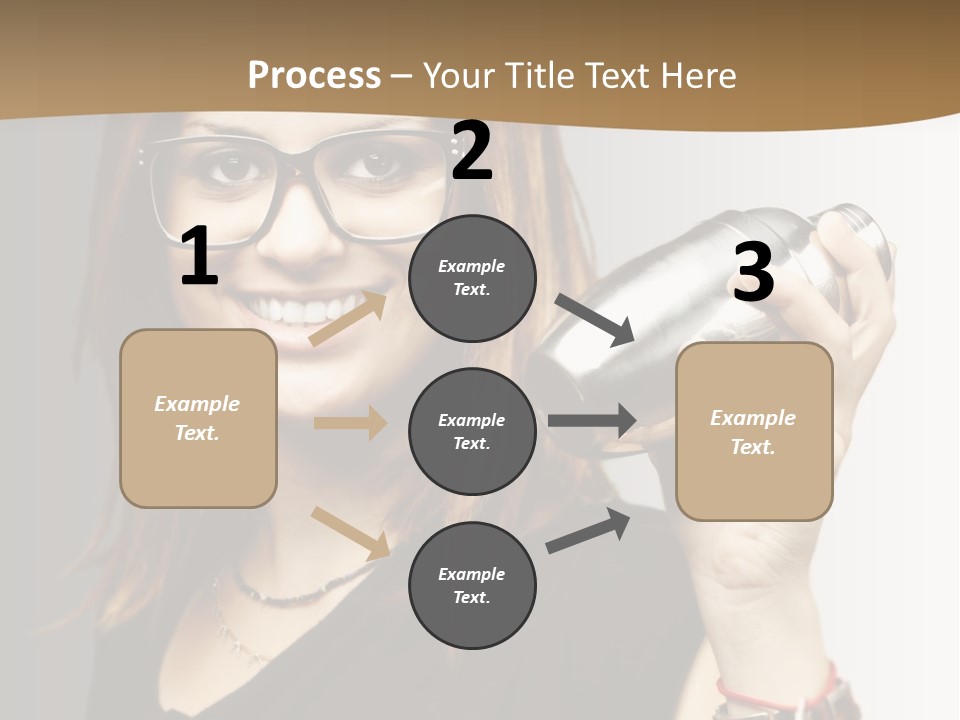 Woman Modern Gorgeous PowerPoint Template