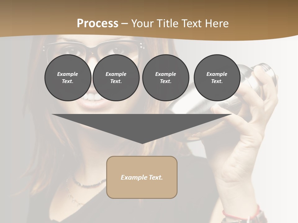 Woman Modern Gorgeous PowerPoint Template